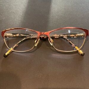 Covergirl CG0537-1 Bordeaux Eyeglasses Frames 54-16-140